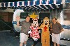 James & Tracy with minnie & Goofey